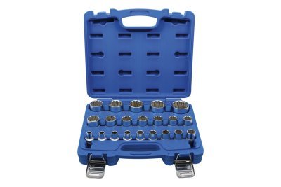 Hlavice nástrčné 1/2" 8-36 mm, sada 21 dílů - BGS 2267