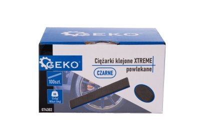 Závaží samolepící 5 g, 100 x 12 ks, černé