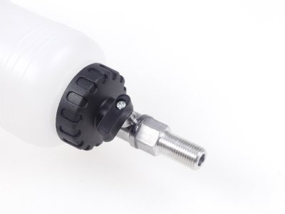 Přístroj na výměnu brzdové kapaliny a odvzdušnění brzd 0,75 l + láhev - JONNESWAY AE300214