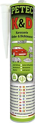 Karosářské těsnění/lepidlo bílé, 310 ml - Petec