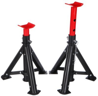 Podkládací stojánky - skládací podpěra pod auto 3 t, MECHANIC CAR STAND PRO, 2 ks - SIXTOL