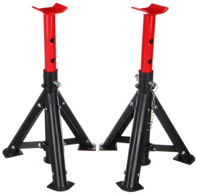Podkládací stojánky - skládací podpěra pod auto 3 t, MECHANIC CAR STAND PRO, 2 ks - SIXTOL