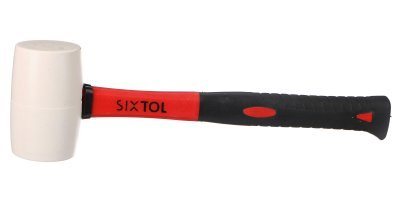 Gumová palička TPR HAMMER, bílá, 340 g, 310 mm - SIXTOL