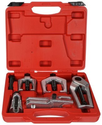 Sada stahováků kulových čepů a řídících tyčí MECHANIC PULLER SET, 6 ks - SIXTOL