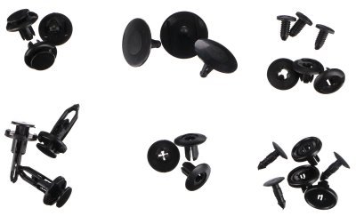 Sada spon, příchytek a kolíků pro čalounění vozidel MECHNIC TRIM CLIP SET, 700 ks - SIXTOL