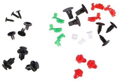 Sada spon, příchytek a kolíků pro čalounění vozidel MECHNIC TRIM CLIP SET, 700 ks - SIXTOL