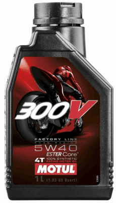 Motorový olej Motul 300V 4T Factory Line Road Racing 5W-40, 1L