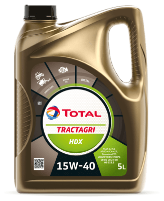 TOTAL TRACTAGRI HDX 15W40 (5L)* 213728