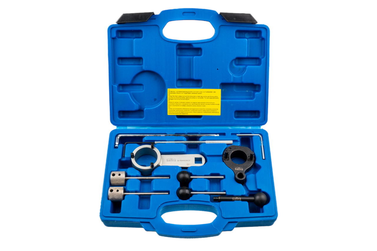 Tandriem Instelgereedschapsset – Voor VAG VW Audi 1.6 & 2.0 TDI CR – Nokkenasvergrendeling, Krukasfixatie – Complete Set Met OEM-nummers – Geschikt Voor Vele Motoren