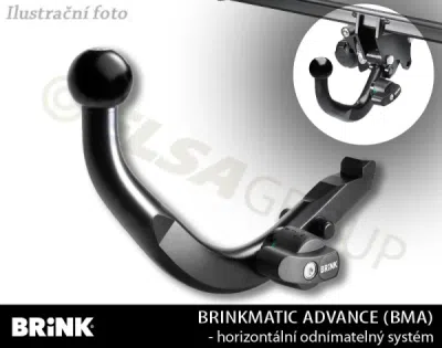 Tažné zařízení Fiat Panda 4x4 2012- , BMA, BRINK