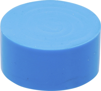 Gumová podložka zvedáku 75x35 mm, nosnost 5t, modrá barva - BGS 72112
