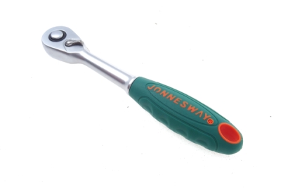 Ráčna 1/4" rovná s přepínací páčkou 140 mm - JONNESWAY R3702