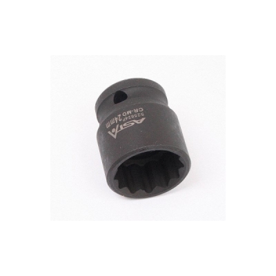 Hlavice nástrčné úderové 1/2", 12hranné, různé rozměry - ASTA, Velikost: 30 mm