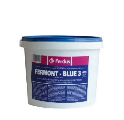 Montážní přípravek FERMONT BLUE, modrý, různé objemy - Ferdus, Objem: 3 L