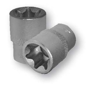 Nástrčné hlavice TORX E 3/8", různé rozměry - ASTA, Velikost: E11
