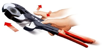 Instalatérské SIKO kleště, rozsah 115 mm, délka 560 mm - KNIPEX Cobra XXL 87 01 560