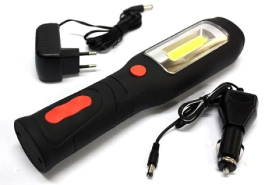 Lampa LED COB 3W a 1LED, nabíjecí s magnetem - QUATROS QS16404