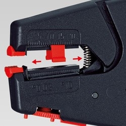 Odizolovací kleště samonastavitelné 200 mm, pro průřez 0,03-10,0 mm2 - KNIPEX 12 40 200