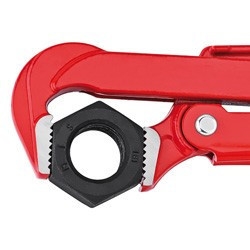 Hasák, rozsah 130 mm, zahnuté čelisti 90°, délka 750 mm - KNIPEX 8310040