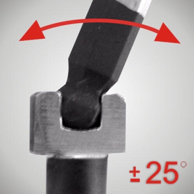 Bity Imbus s kuličkou, různé velikosti, délka 25 mm, úchyt 1/4" - JONNESWAY, Velikost: 5x25 mm