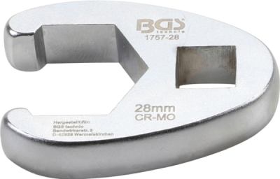 Klíče ploché otevřené 1/2", různé rozměry - BGS technic, Velikost: 24 mm