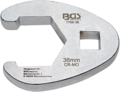 Klíče ploché otevřené 1/2", různé rozměry - BGS technic, Velikost: 24 mm