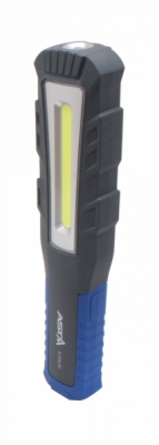 Dílenská montážní lampa, COB LED, 800 lm, nabíjecí, s magnety a háčky - ASTA