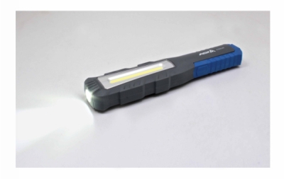 Dílenská montážní lampa, COB LED, 800 lm, nabíjecí, s magnety a háčky - ASTA