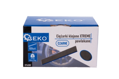 Závaží samolepící 5 g, 100 x 12 ks, černé