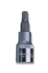 Zástrčné hlavice Imbus, 1/4", velikosti H3-H7, délka 37 mm - JONNESWAY, Velikost: H4