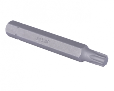 Bity TORX, různé velikosti, úchyt 10 (14) mm, délka 75 mm - JONNESWAY, Velikost: T50