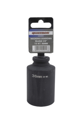 Nástrčná hlavice 1/2", 12hranná 36 mm, na poloosy VW, Škoda - QUATROS QS54363