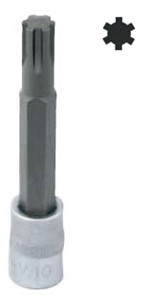 Zástrčné hlavice RIBE, 1/2", velikosti M6-M14, délka 55 mm - JONNESWAY, Velikost: M12