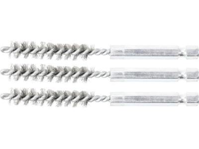 Sady kartáčů na vrtačku, různé průměry, ocelové, 3 ks - BGS technic, Velikost: 12 mm