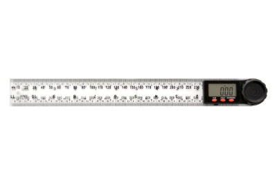 Digitální úhloměr s pravítkem, LCD displej - 810-197TM