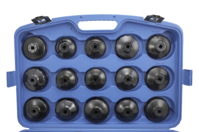 Klíče na olejové filtry, sada 30 kusů - QUATROS QS60038