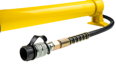 Ruční hydraulická pumpa dvourychlostní, tlak 20 bar, s tlakoměrem - HHB-700B