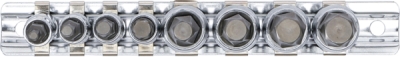 Bitové nástavce 1/4" a 3/8" na poškozené šrouby Imbus 3-10 mm, na liště - BGS 6847