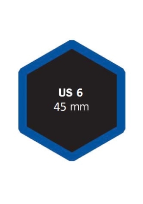 Univerzální opravná vložka US, šestihranná, různé velikosti - Ferdus, Varianta: US 4 37 mm. 1ks
