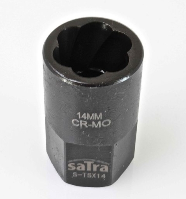Hlavice nástrčné na poškozené šrouby 3/8" a 1/2", různé rozměry - SATRA, Velikost: 8 mm