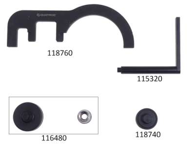 Aretační přípravky BMW 1.6, 2.0, 3.0 Common Rail - QUATROS QS10344A