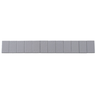Samolepící závaží 12x5g, pásek 60g, šedý lak, Počet kusů: 1
