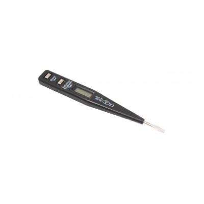 Zkoušečka napětí 12-250 V, LCD displej - SATRA