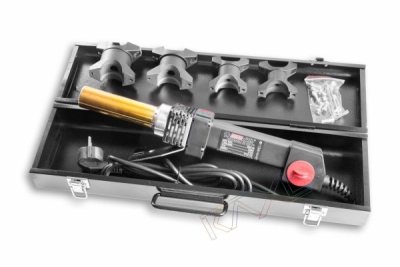 Svářečka plastových trubek, polyfúzní, 16-32 mm, 1850 W, s adaptéry