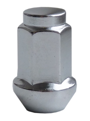 Diskové matice uzavřené, profil kužel a koule, různé rozměry - Ferdus, Varianta: M12x1.5 kužel 60 stupňů. výška 35 mm. klíč 17