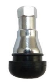 Bezdušové ventily TR CRA, chromované, různé velikosti, AUTO, MOTO - Ferdus, Rozměr: délka 61.5 mm. AUTO - 1 ks