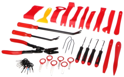 Sada k demontáži čalounění a interiéru MECHANIC TRIM SET, 38 ks - SIXTOL