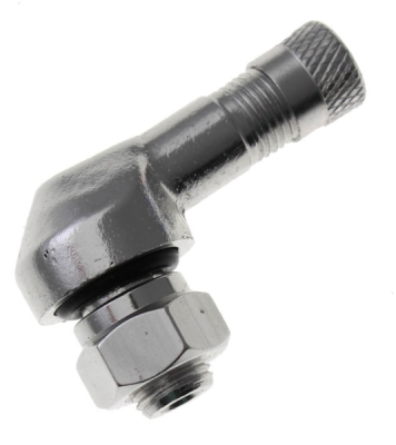 Bezdušové ventily AL moto BL25MS, průměr 8,3 mm, pro motocykly, černá barva - Ferdus