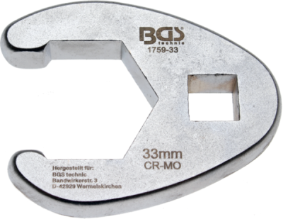 Klíče ploché otevřené 1/2", různé rozměry - BGS technic, Velikost: 27 mm