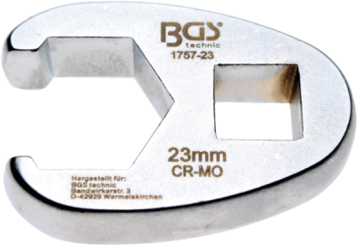 Klíče ploché otevřené 1/2", různé rozměry - BGS technic, Velikost: 27 mm